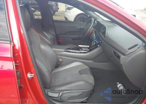 2021 Hyundai Sonata N Line from USA, damaged, VIN 5NPEK4JC9MH124342